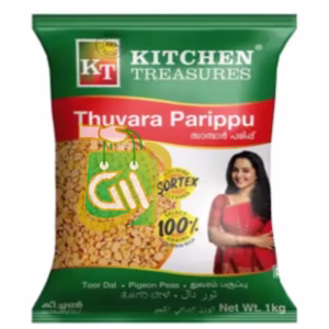 Kitchen Treasures Toor Dal (Thuvara Parippu) 1 Kg