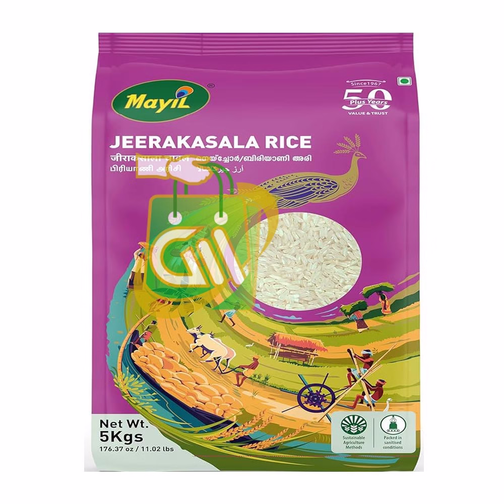 Mayil Jeerkasala Rice 5 Kg