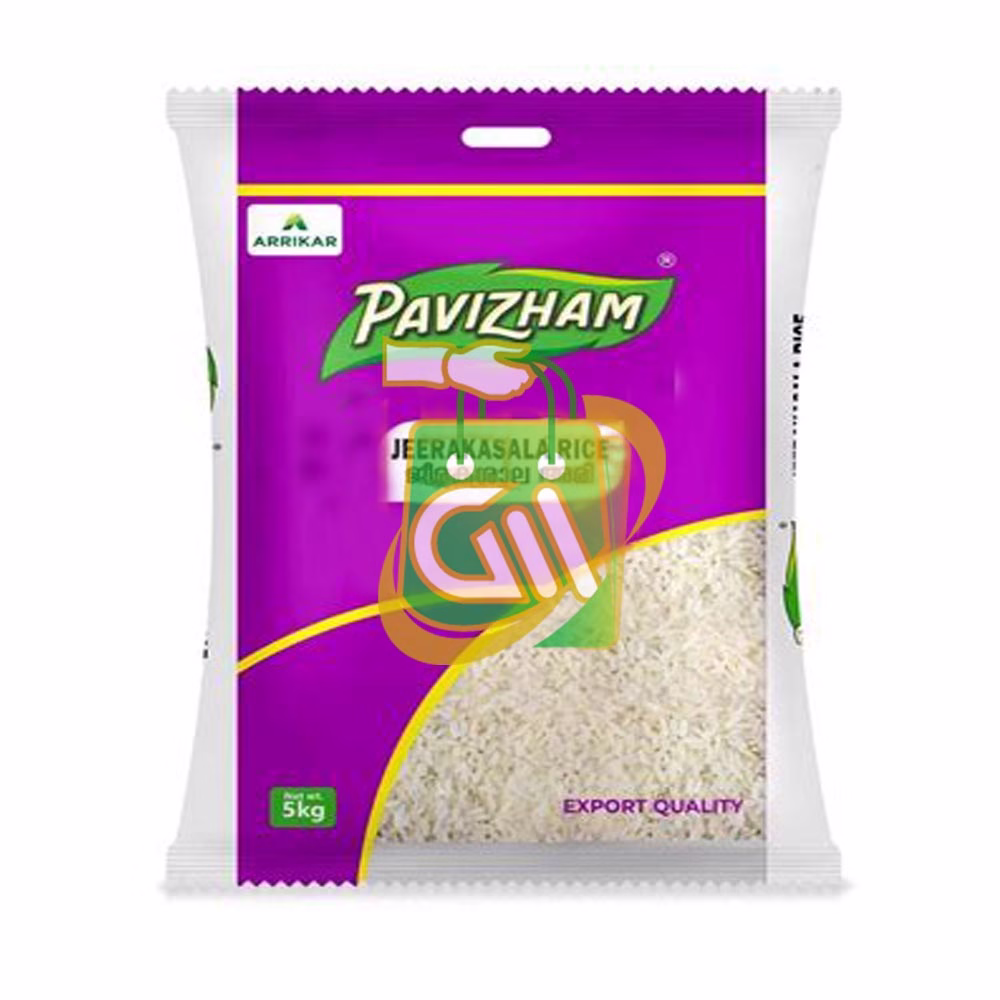 Pavizham Jeerkasala Rice 5 Kg