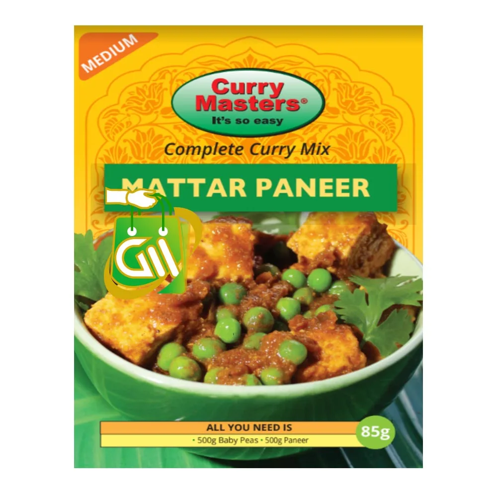 Curry Master mattar paneer 85g
