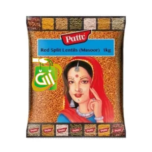 Pattu red split lentils 1kg